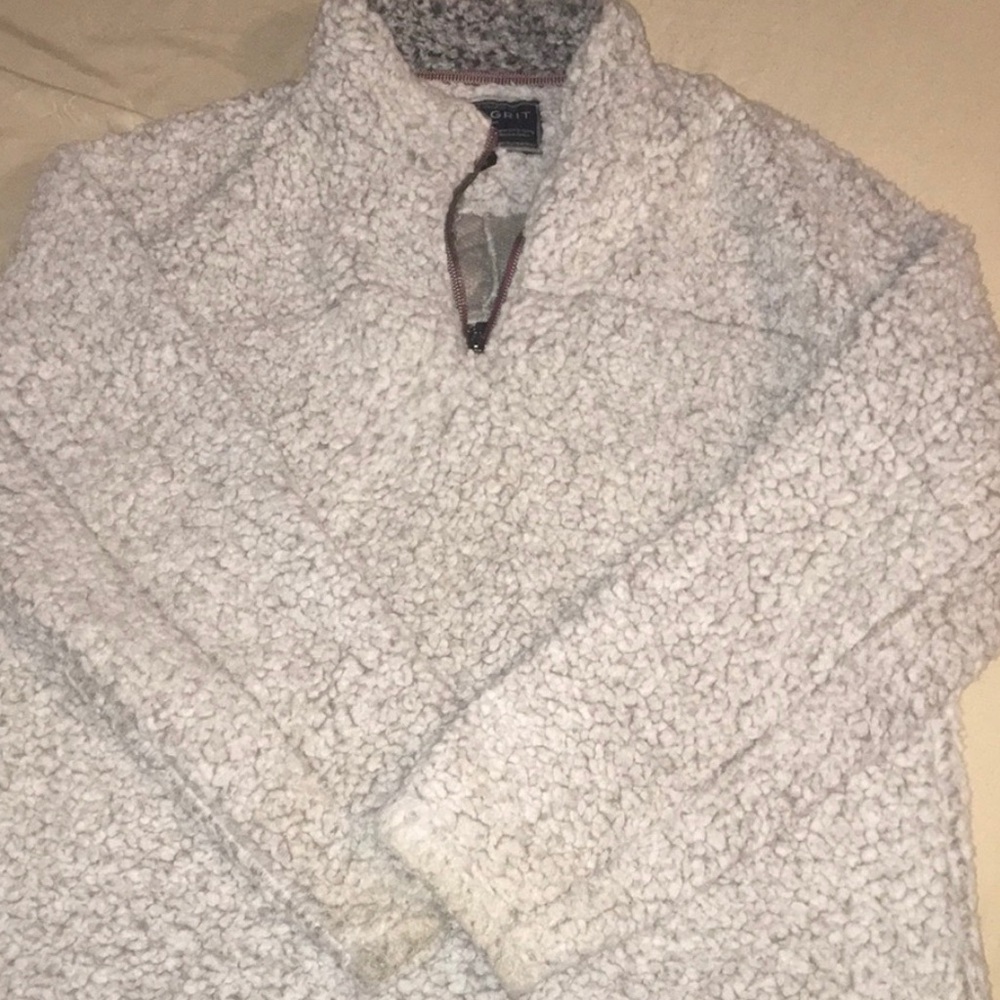True Grit Frosty Tip Pullover SZ S